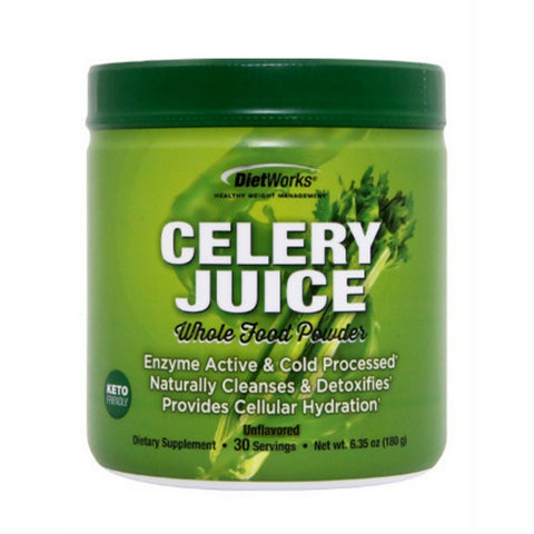 DietWorks, Celery Juice Powder, 6.35 Oz