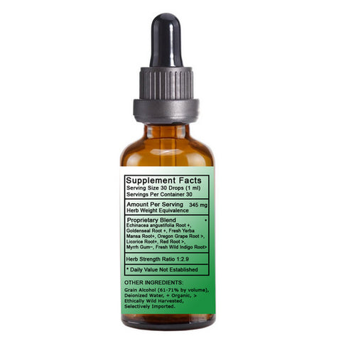 Naturverse, Echinacea-Goldenseal Complex Liquid Extract, 1 Oz