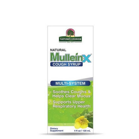 Nature's Answer, Mullein-X Cough Syrup Multi System, 4 Oz