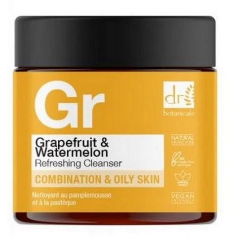 Dr Botanicals, Refreshing Cleanser Grapefruit And Watermelon, 2 Oz