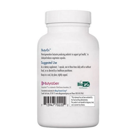 Nutricology/ Allergy Research Group, ButyrEn Colon Lining Nutrition, 100 Veg Caps