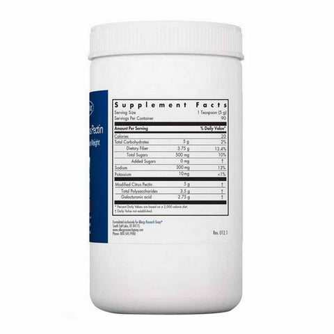 Nutricology/ Allergy Research Group, Modified Citrus Pectin Powder, 454 Grams