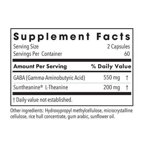 Nutricology/ Allergy Research Group, Zen Calmness Support Day Or Night, 200 Mg, 60 Veg Caps