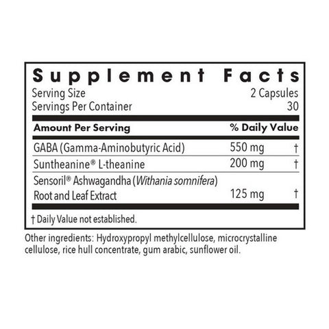 Nutricology/ Allergy Research Group, Zen Adapt With Sensoril, 60 Veg Caps