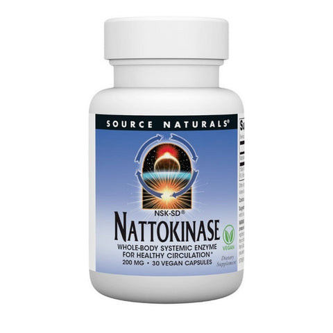 Source Naturals, Nattokinase NSK-SD, 200 mg, 30 Caps