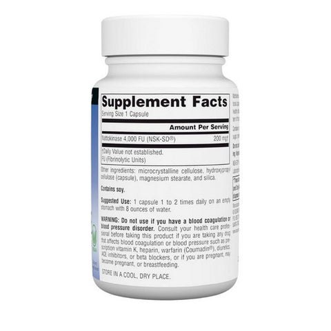 Source Naturals, Nattokinase NSK-SD, 200 mg, 60 Caps
