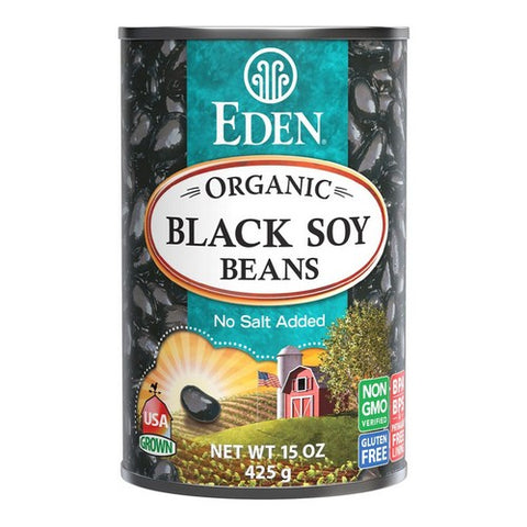 Eden Foods, Organic Black Soy Beans, 15 Oz(Case Of 12)