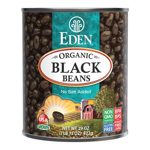 Eden Foods, Organic Can Black Bean, 29 Oz (Case Of 12)