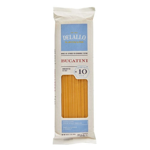 Delallo, Pasta Bucatini, 16 Oz (Case Of 16)