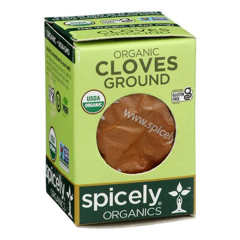 Spicely Organics, Organic Cloves Ground, 0.4 Oz (Case Of 6)