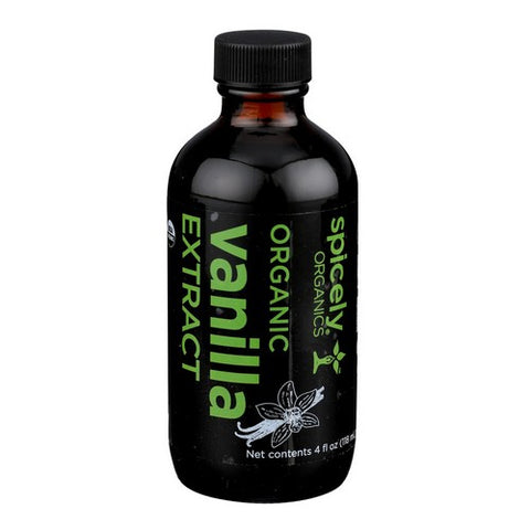 Spicely Organics, Organic Vanilla Extract, 4 Oz (Case Of 3)