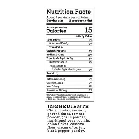 Siete, Seasoning Mild Taco, 1.3 Oz (Case Of 12)