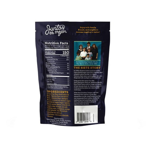 Siete, Mexican Wedding Cookies, 4.5 Oz (Case Of 10)