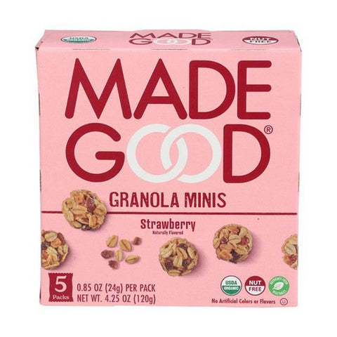 Madegood, Organic Granola Minis Strawberry, 4.25 Oz (Case Of 6)