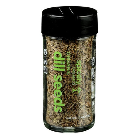 Spicely Organics, Organic Dill Seeds, 1.1 Oz (Case Of 3)
