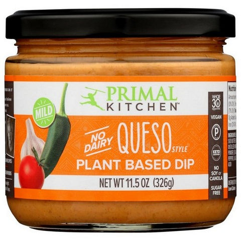 Primal Kitchen, Queso Style Plant Based Dip Mild, 11.5 Oz (Case Of 6)