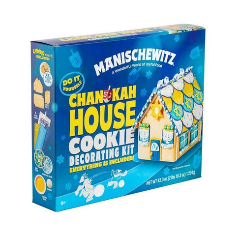 Chanukah House Vanilla Cookie Decorating Kit 42 Oz (Case Of 6) by Manischewitz