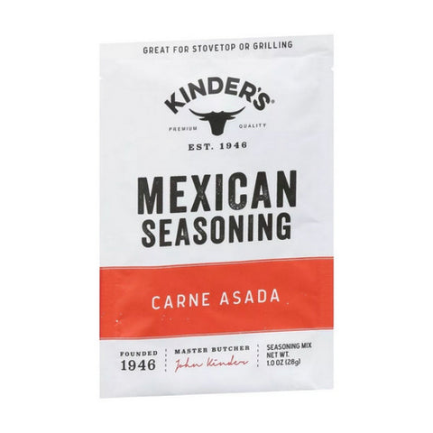 Kinders, Mexican Seasoning Carne Asada, 1 Oz (Case Of 15)