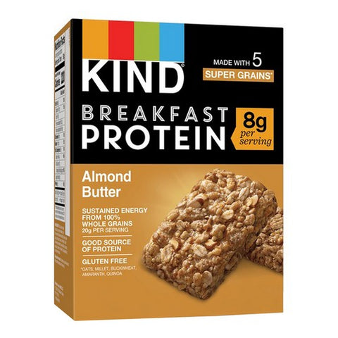 Kind, Breakfast Protein Almond Butter Bars, 10.58 Oz (Case Of 5)