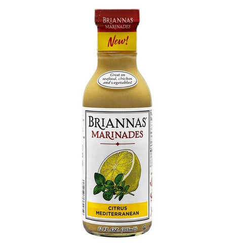Briannas, Marinades Citrus Mediterranean, 12 Oz (Case Of 6)