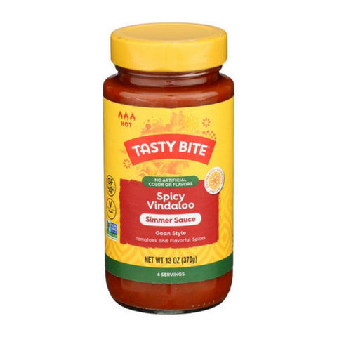 Tasty Bite, Spicy Vindaloo Simmer Sauce, 13 Oz (Case Of 6)