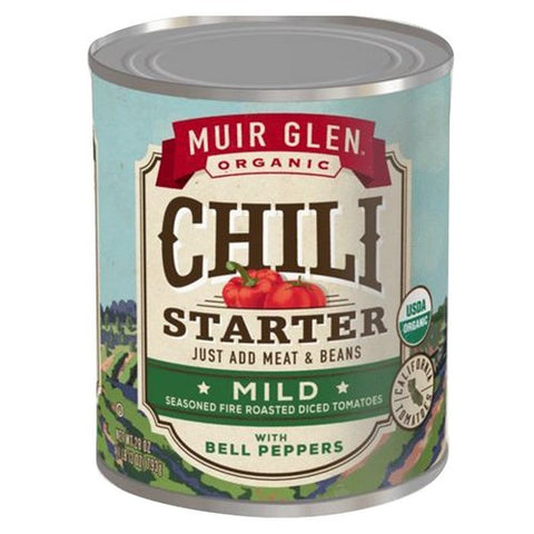 Muir Glen, Organic Seasoned Fire Roasted Diced Tomatoes, 28 Oz (Case Of 12)