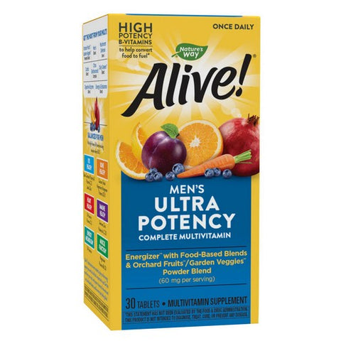 Once Daily Men's Ultra Potency 30 Tabs by Alive