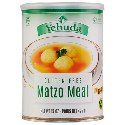 Yehuda, Matzo Meal Canister Gluten Free, 15 Oz(Case Of 12)