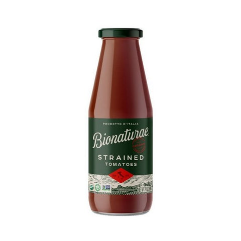Bionaturae, Organic Strained Tomatoes, 24 Oz(Case Of 6)