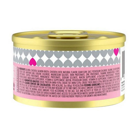I And Love And You, Savory Salmon Pate Wet Cat Food, 3 Oz(Case Of 24)