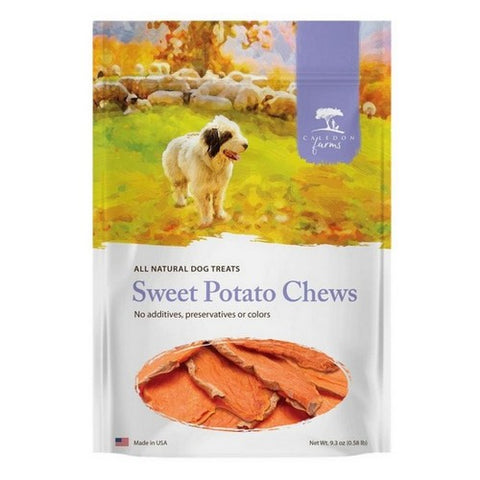 Caledon Farms, Sweet Potato Chews Dog Treats, 9.3 Oz(Case Of 4)