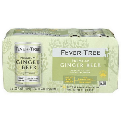 Fever Tree, Cans Ginger Beer, 40.56 Oz(Case Of 3)