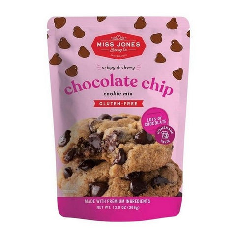 Miss Jones Baking Co, Organic Chocolate Chip Cookie Mix, 13 Oz(Case Of 6)