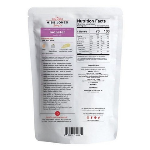 Miss Jones Baking Co, Monster Cookie Mix, 10.57 Oz(Case Of 6)