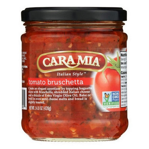 Cara Mia, Tomato Bruschetta, 14.75 Oz(Case Of 6)