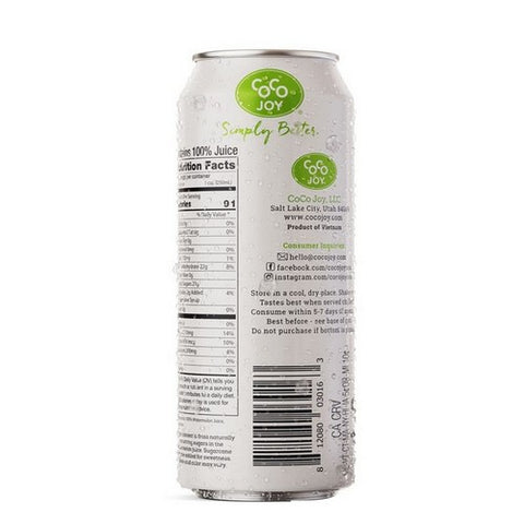 Coco Joy, Watermelon Juice, 16.9 Oz(Case Of 12)