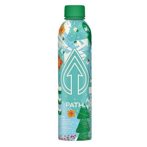 Pathwater, Holiday Limited Edition Bottle Water, 25 Oz(Case Of 12)