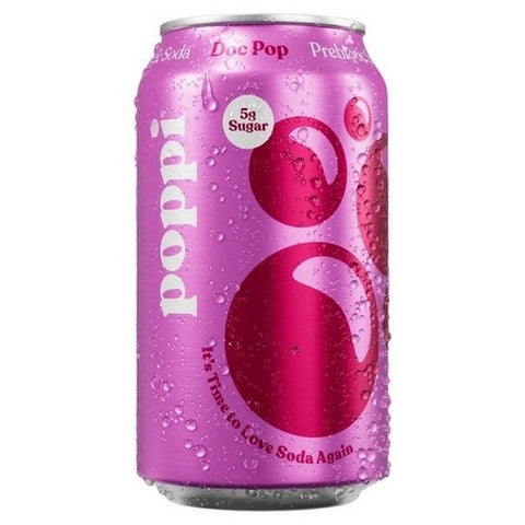 Poppi, Prebiotic Soda Doc Pop, 12 Oz(Case Of 12)
