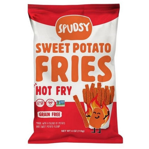 Spudsy, Sweet Potato Hot Fries, 4 Oz(Case Of 12)