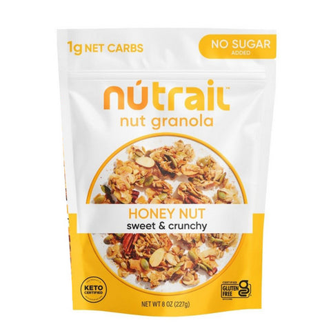 Nutrail, Keto Nut Granola Honey Nut, 8 Oz(Case Of 6)