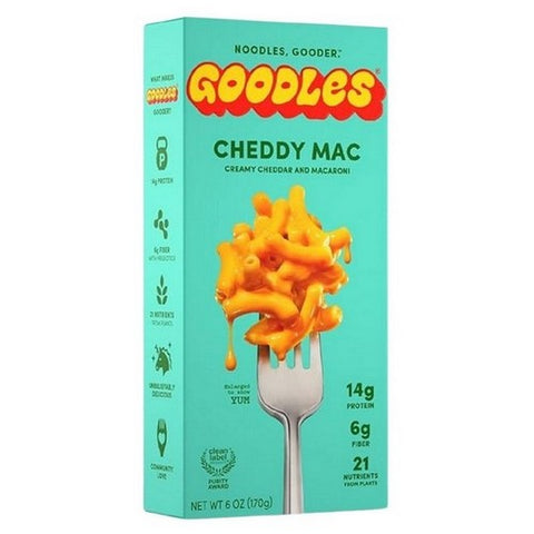 Goodles, Cheddy Macaroni Creamy Cheddar Protein, 6 Oz(Case Of 12)