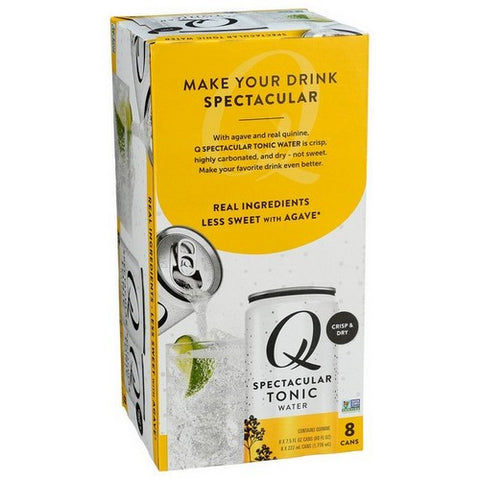 Q Tonic, Tonic Water Mixer, 60 Oz(Case Of 3)