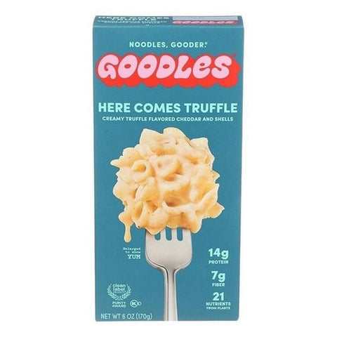 Goodles, Here Comes Truffle Protein Macaroni Cheese, 6 Oz(Case Of 12)
