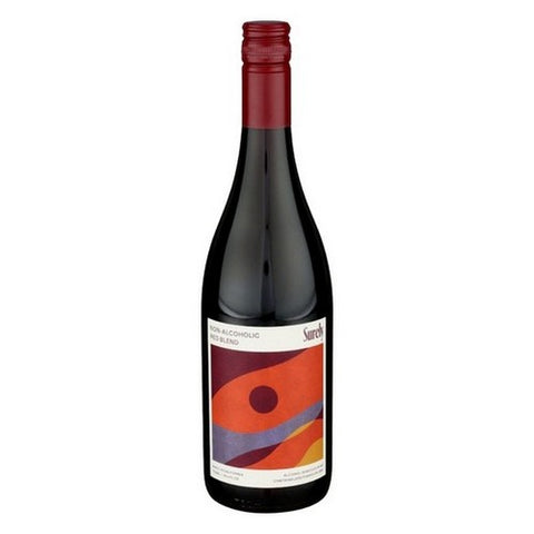 Surely, Non Alcoholic Red Blend, 750 ML(Case Of 12)