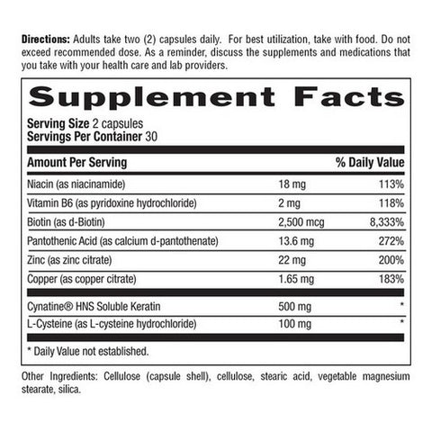 Country Life, Maxi Hair 50+, 60 Vegetarian Capsules