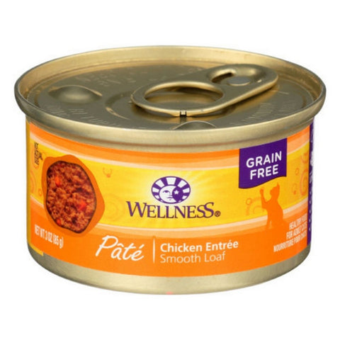 Wellness, Chicken Formula Canned Cat Food, 3 Oz (Case Of 3)