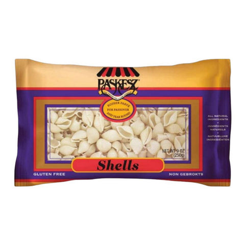 Paskesz, Shells Pasta, 9 Oz (Case Of 12)