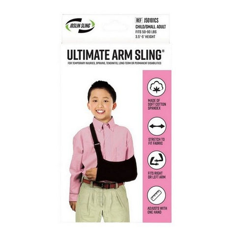 Brownmed, Arm Sling Ultimate Arm Sling D-Ring / Hook and Loop Strap Closure Child / Adult, 1 Count