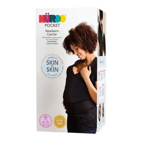 Brownmed, Baby Carrier Shirt NuRoo Pocket 2X-Large Black Short Sleeve Female, 1 Count
