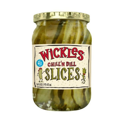 Wickles, Wicked Okra, 16 Oz(Case Of 6)